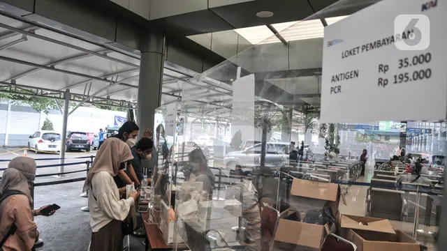 Tarif Tes Antigen di Stasiun KA Turun Jadi Rp35 Ribu