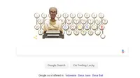 Google Doodle Rayakan Ultah Pramoedya Ananta Toer ke-92 Hari Ini (google doodle)