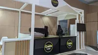 Stan minuman kopi The Gade Coffee and Gold di Media Center KTT ke-43 ASEAN, di Hall B, JCC, Jakarta. (Foto: Istimewa)