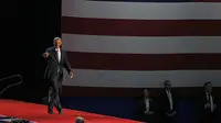 Obama di McCormick Place, Chicago, lokasi pidato perpisahan sebagai presiden AS