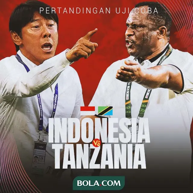 Uji Coba - Timnas Indonesia Vs Tanzania - Duel Pelatih
