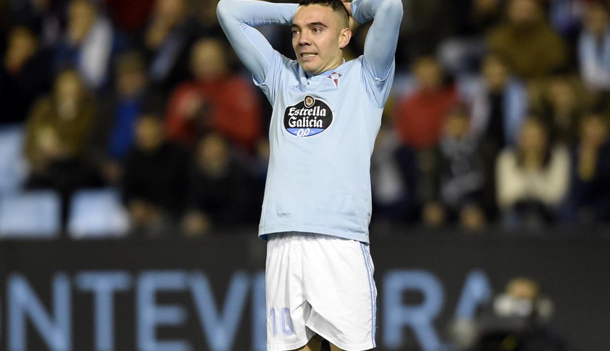 6. Iago Aspas (Celta Vigo) - 16 gol dan 6 assist (AFP/Miguel Riopa)