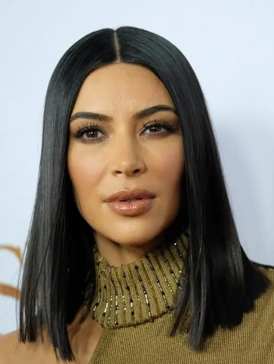 "Aku benar-benar sangat bersyukur dengan hadirnya penggantiku. Dia adalah orang yan tak egois dan baik hati untuk melakukan hal ini," ujar Kim Kardashian. (CHRIS DELMAS / AFP)
