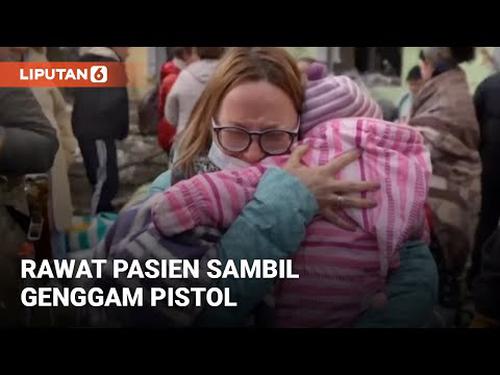 VIDEO: Menegangkan! Nakes Ukraina Selamatkan Nyawa di Tengah Perang