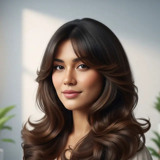 8 Model Rambut Wanita Panjang Bervolume, Cocok untuk Tampilan Lebih Fresh 2025