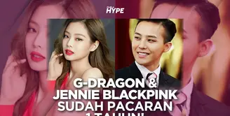 Fakta Hubungan G-Dragon dan Jennie BLACPINK, Sudah Pacaran Selama 1 Tahun!