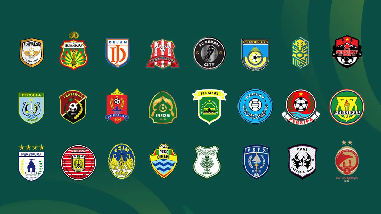 Liga 2 - Daftar Klub Liga 2 Musim 2024/2025