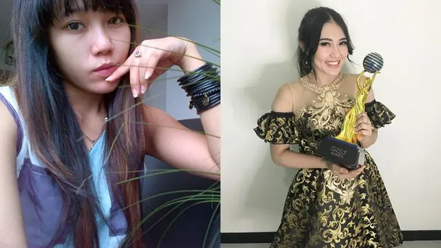 7 Potret Lawas Pedangdut Cantik Sebelum dan Sesudah Terkenal Ini Bikin Pangling