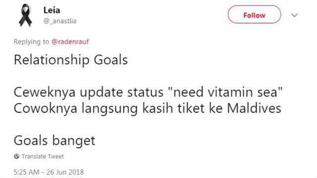 Imajinasi mengenai relationship goals sering dicurahkan melalui media sosial untuk sekadar berbagi.