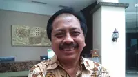 Merza Fachys, Presiden Direktur Smartfren, ditemui usai Media Update 4G-LTE Advanced, di Jakarta, Senin (25/1/2016). (Liputan6.com/Corry Anestia).