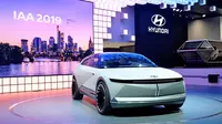 Hyundai Motor Company resmi memperkenalkan konsep mobil listrik Hyundai 45 EV di Frankfurt Motor Show 2019 (Hyundai Indonesia)