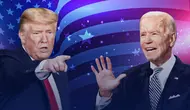 Ilustrasi Pilpres AS, Donald Trump Vs Joe Biden. (Liputan6.com/Trie Yasni)