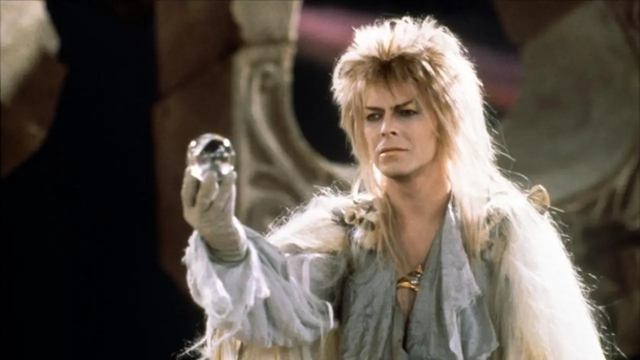 David Bowie dalam film Labyrinth.