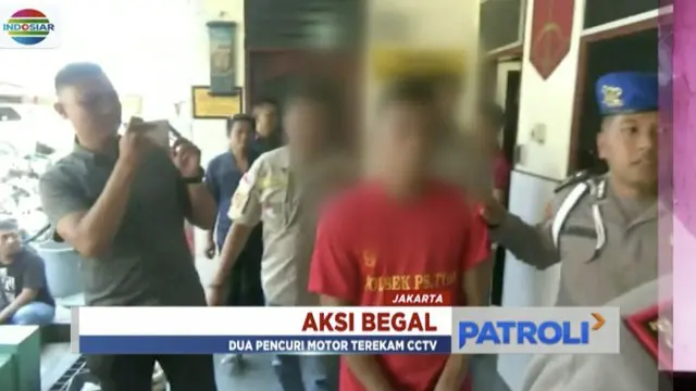 Aksi komplotan begal mulai marak di sejumlah tempat, dan terekam kamera pengawas. Waspadalah!