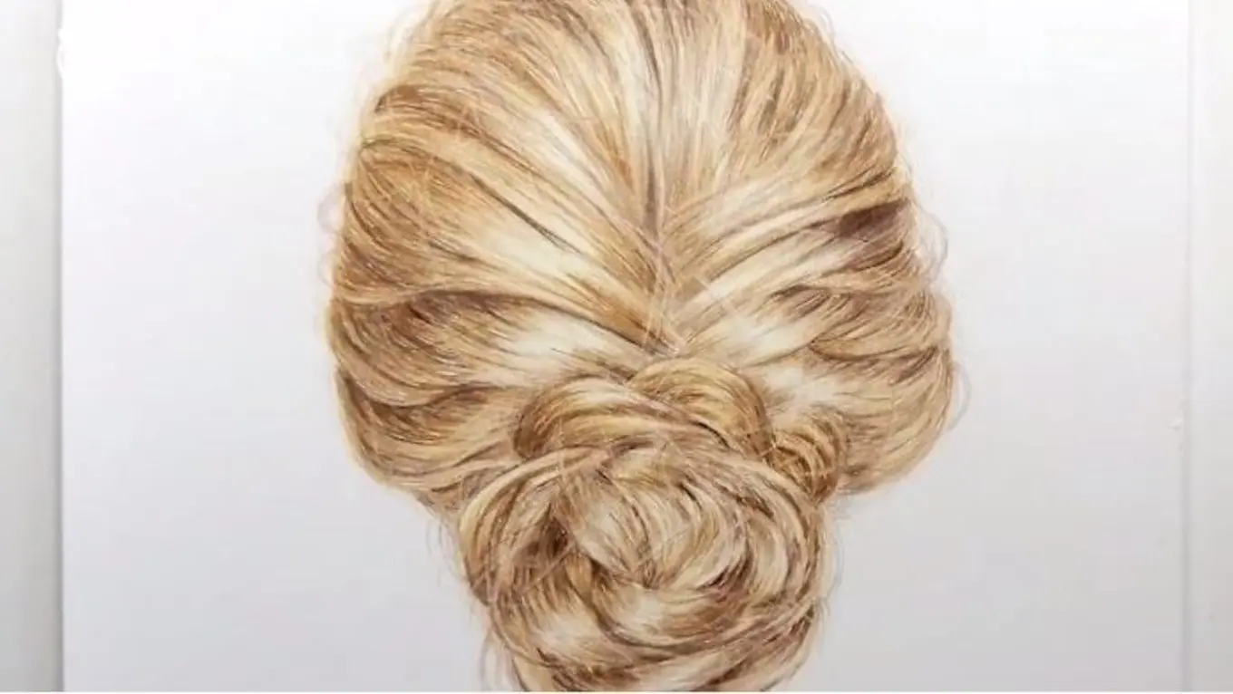 Modal Pensil, Cewek Ini Bikin Sketsa Rambut Mirip Banget Aslinya ...