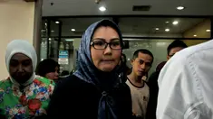 Anak perempuan Gubernur non aktif Banten, Ratu Atut Chosiyah, Andiara Aprilia Hikmat memenuhi panggilan penyidik KPK, Jakarta, Rabu (15/10/2014) (Liputan6.com/Miftahul Hayat) 