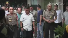 Polisi kembali menangkap komplotan perampok sadis di Villamas Indah blok C, Bekasi Utara, Rabu (28/12/2016). Perampok yang ditangkap selepas magrib tadi bernama Alfins Bernius Sinaga.