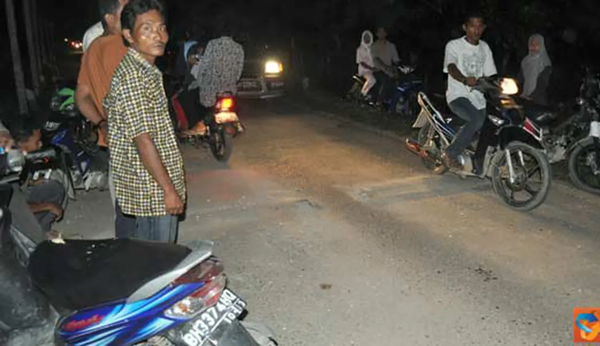 Citizen6, Jambi: Lokasi kecelakaan di Desa Payolebar Sigkut 2 kecamatan Singkut kabupaten Sarolangun, Kota Jambi, (29/3). (Pengirim: Eko) 