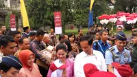 Presiden Jokowi di Yogyakarta (Liputan6.com/ Switzy Sabandar)