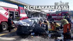 Tercatat 3 orang tewas dan 11 luka-luka akibat kecelakaan tersebut.