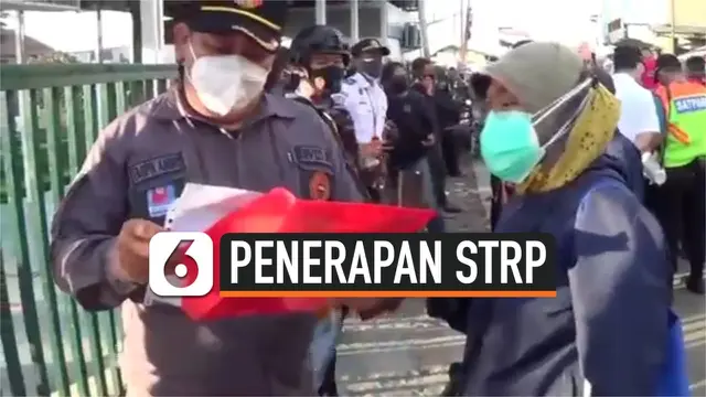 VIDEO: Hari Pertama Penerapan STRP, Banyak Penumpang KRL Balik Kanan
