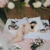 Titi Kamal - Maternity Shoot. (Sumber foto: titi_kamall/instagram)