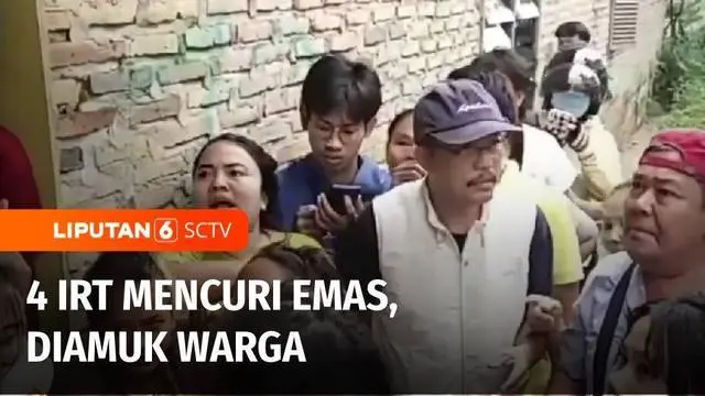 Empat ibu rumah tangga sempat diamuk massa usai kedapatan mencuri 30 gram emas di warung kelontong di Jalan Gatot Subroto, Kota Tebing Tinggi, Sumatera Utara.