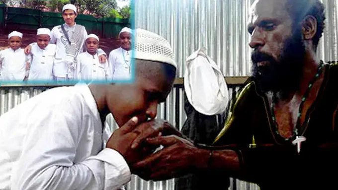 Meski Beda Agama, Ayah Ini Rela Biayai Sang Anak Jadi Santri