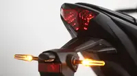Asal Belok, Pemotor Ini Nyaris Hantam Biker Lain