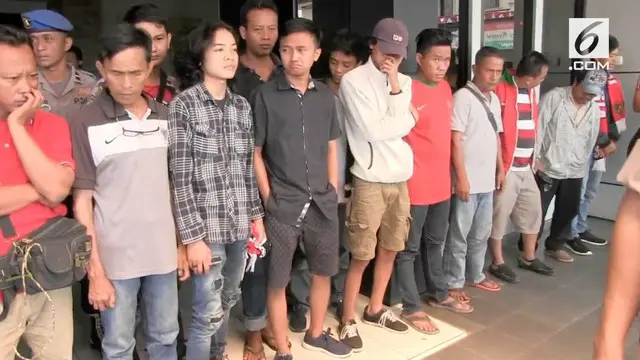 VIDEO: Puluhan Calo Tiket Sepak Bola Asian Games Diringkus