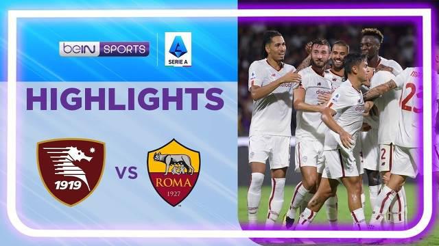Berita video highlights laga pekan pertama Liga Italia (Serie A) 2022/2023 antara Salernitana melawan AS Roma yang berakhir dengan skor 0-1, Senin (15/8/2022) dinihari WIB.