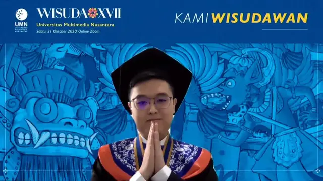 Wisuda Daring UMN XVII: Menjadi Insan Kreatif di Tengah Pandemi