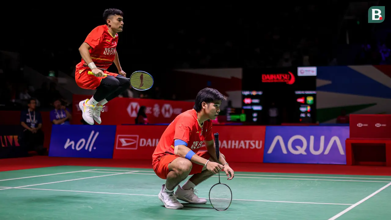 Leo Rolly Carnando/Daniel Marthin di babak 32 besar Indonesia Masters 2024