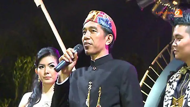 Kemeriahan Pergantian Tahun Bersama Jokowi