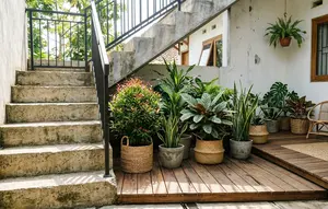 8 Ide Taman Mini di Bawah Tangga Luar Rumah, Inspirasi Area Hijau yang Bebas Lembap