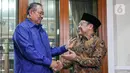 Saat bertemu, SBY dan Cak Imin juga terlihat langsung bersalaman. (Liputan6.com/Faizal Fanani)