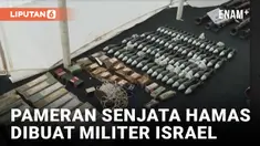 Militer Israel Pamerkan Senjata Hamas yang Digunakan Pada 7 Oktober