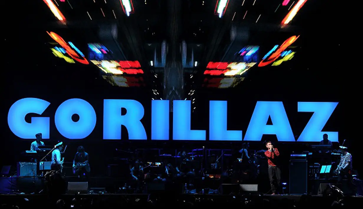 Album baru dari Gorillaz sendiri akan menjadi suksesor album sebelumnya di tahun 2011 yang berjudul The Fall. (AFP/Bintang.com)