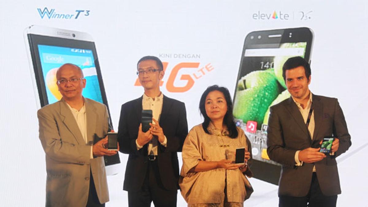 Evercoss Luncurkan Dua Ponsel 4G LTE Perdananya