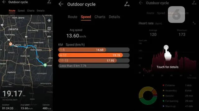 Tampilan aplikasi Huawei Health untuk Huawei Watch GT 2 Pro. Liputan6.com/Iskandar