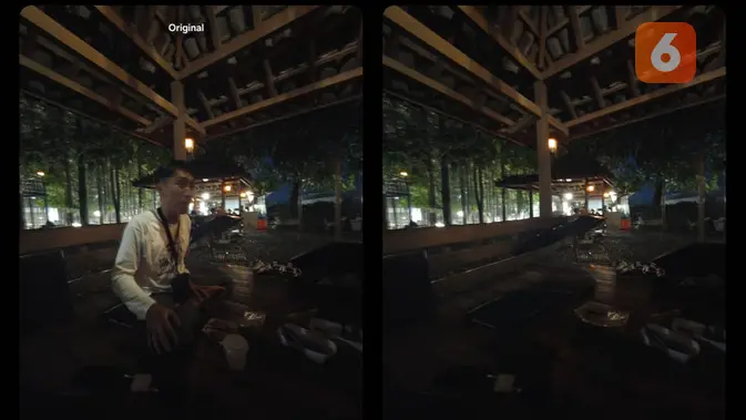 <p>Mengedit foto malam menggunakan Generative Edit di Samsung Galaxy Z Fold7. Liputan6.com/Iskandar</p>