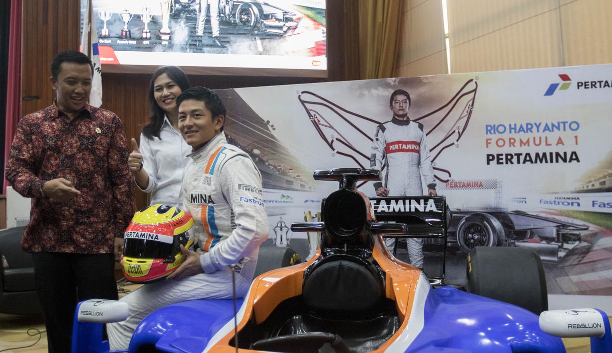Rio Haryanto akan melakoni balapan perdana pada ajang F1 di Sirkuit Albert Park, Australia, Minggu (20/3/2016) mendatang. (Bola.com/Vitalis Yogi Trisna)