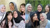 5 Potret Fuji Reka Ulang Foto Zaman SMA, Dipuji Tetap Ingat Teman Lama