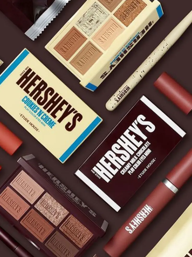 Koleksi Makeup Bertabur Cokelat Hersey's dari Korea