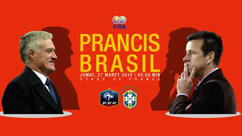 Prancis vs Brasil