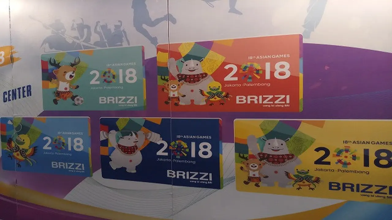 PT Bank Rakyat Indonesia Tbk (Bank BRI) merilis 5 desain terbaru uang elektronik atau Brizzi. (Achmad Dwi Apriyadi)