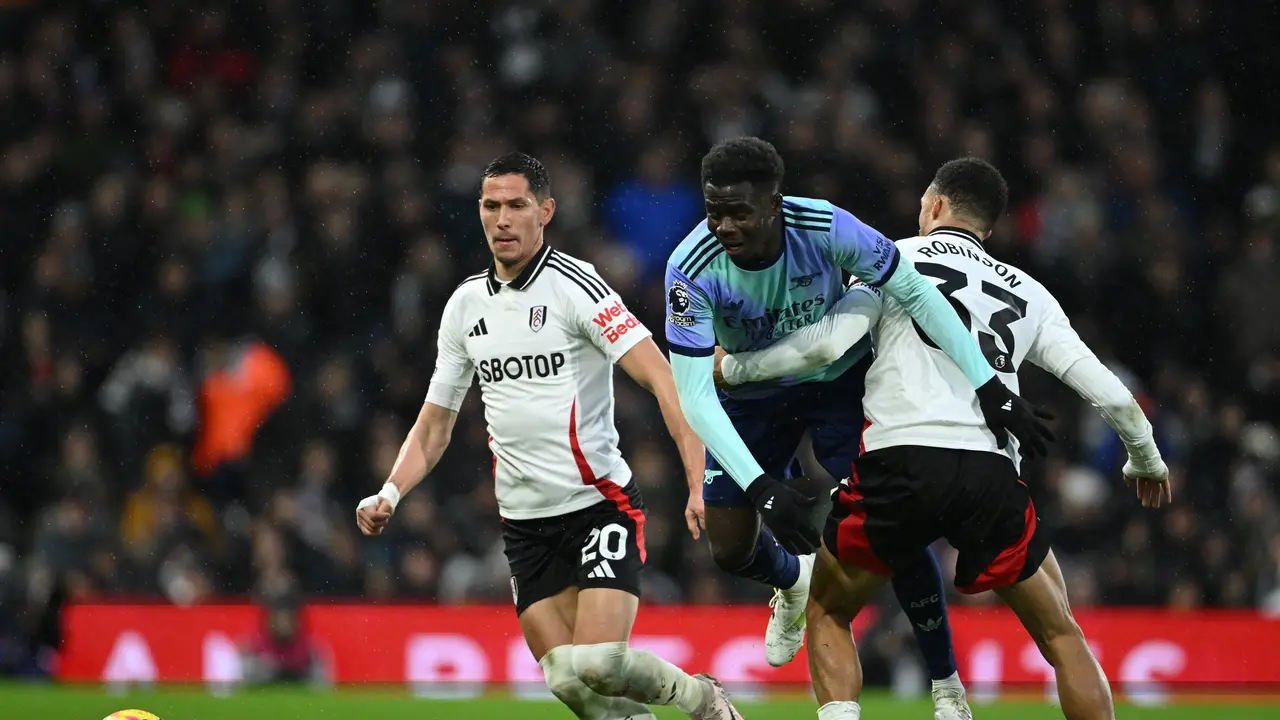 Duel sengit Liga Inggris antara Fulham melawan Arsenal