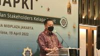 Ketua Umum Gabungan Pengusaha Kelapa Sawit Indonesia (GAPKI)  Joko Supriyono