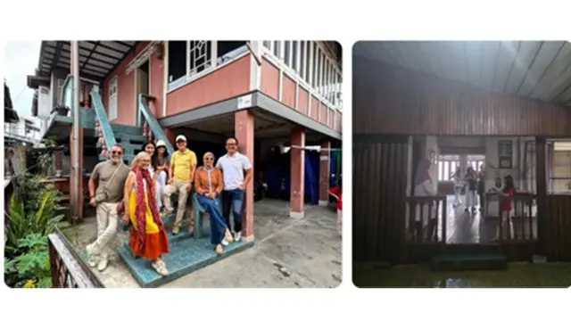 6 Potret Rumah Keluarga Tantowi Yahya di Palembang, Rumah Panggung dari Kayu Tembesu