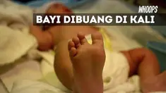 Seorang bayi laki-laki ditemukan di sebuah sungai kering tanpa sehelai baju.